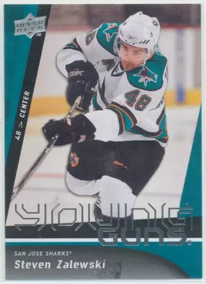 2009-10 UPPER DECK - STEVEN ZALEWSKI #488 YOUNG GUNS
