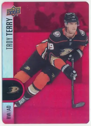 2022-23 TIM HORTONS - TROY TERRY #DC-29 RED DIE CUT