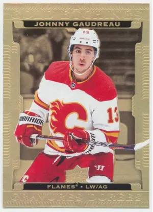 2022-23 TIM HORTONS - JOHNNY GAUDREAU #G-17 GOLD ETCHINGS