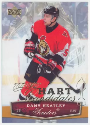 2007-08 MVP - DANY HEATLEY #HC7 HART CANDIDATES