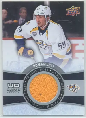2015-16 UPPER DECK - ROMAN JOSI #GJ-JO GAME JERSEY