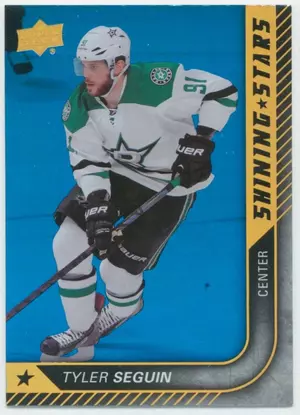 2015-16 UPPER DECK - TYLER SEGUIN #SS-30 SHINING STARS ROYAL BLUE
