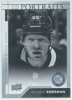2017-18 UPPER DECK - ANDREAS BORGMAN #P-103 UD PORTRAITS