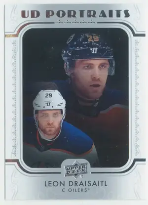 2019-20 UPPER DECK - LEON DRAISAITL #P-32 UD PORTRAITS