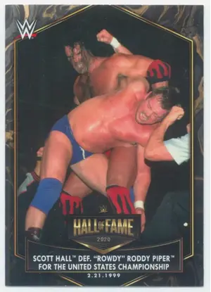 2021 Topps WWE - Scott Hall #HOF-10 Hall of Fame