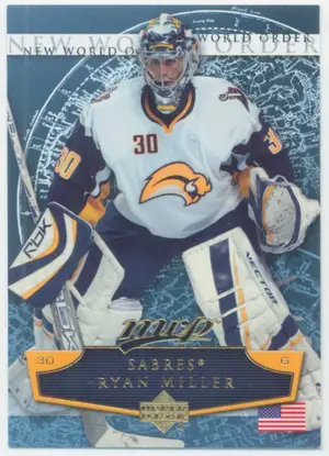 2007-08 MVP - RYAN MILLER #NW4 NEW WORLD ORDER