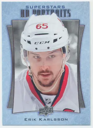 2016-17 UPPER DECK - ERIK KARLSSON #P-52 UD PORTRAITS