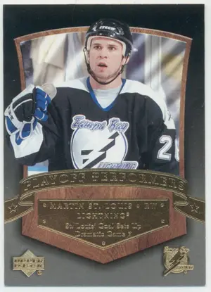 2005-06 UPPER DECK - MARTIN ST. LOUIS #PP2 PLAYOFF PERFORMERS