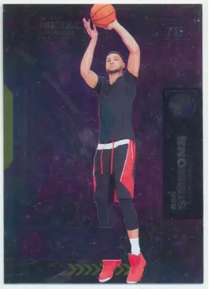 2021 Metal Universe Champions - Ben Simmons #70