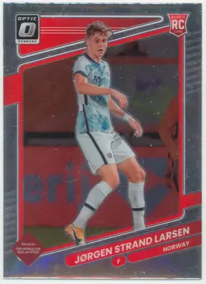 2021-22 Donruss Road to Quatar - Jorgen Strand Larsen #106 Optic RC