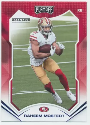 2021 Playoff - Raheem Mostert #191 Goal Line Parallel