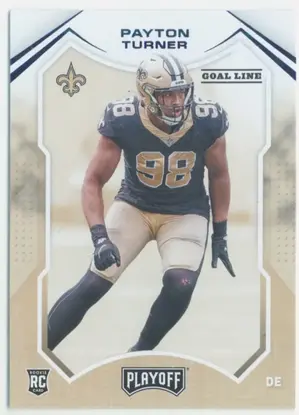 2021 Playoff - Payton Turner #252 Goal Line Parallel