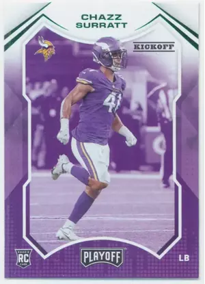 2021 Playoff - Chazz Surratt #275 Kickoff Parallel
