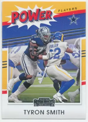 2021 Contenders Football - Tyron Smith #PP-TSM Power Players