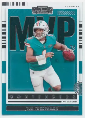 2021 Contenders Football - Tua Tagovailoa #MVP-TTA MVP Contenders