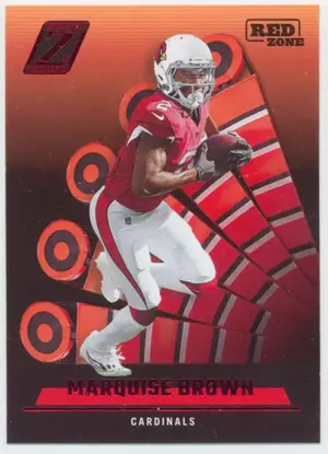 2022 Zenith - Marquise Brown #90 Red Zone Parallel