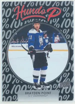 2021-22 UPPER DECK - BRAYDEN POINT #HP-3 HUNDO P