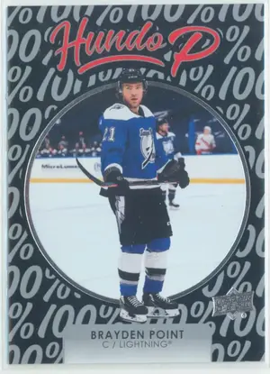 2021-22 UPPER DECK - BRAYDEN POINT #HP-3 HUNDO P