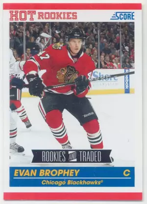 2010-11 SCORE ROOKIES & TRADED - EVAN BROPHEY #652