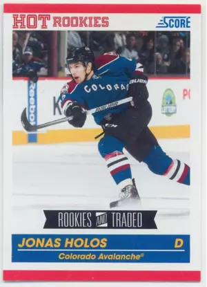 2010-11 SCORE ROOKIES & TRADED - JONAS HOLOS #597