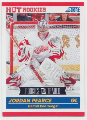 2010-11 SCORE ROOKIES & TRADED - JORDAN PEARCE #611
