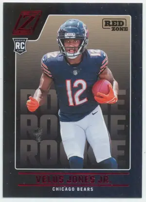 2022 Zenith - Velus Jones Jr. #130 Red Zone Parallel
