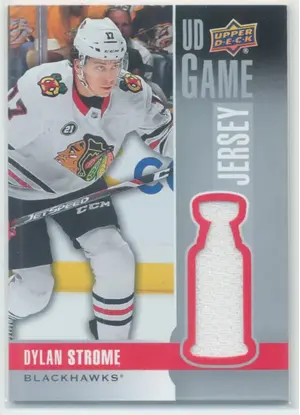 2019-20 UPPER DECK - DYLAN STROME #GJ-DS GAME JERSEY