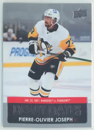 2021-22 UPPER DECK - PIERRE-OLIVIER JOSEPH #DD-10 DEBUT DATES