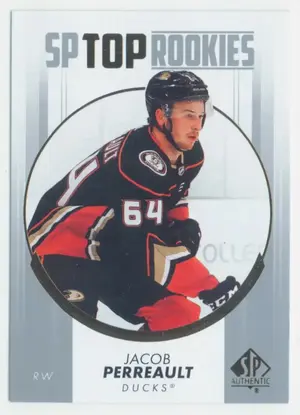 2022-23 SP AUTHENTIC - JACOB PERREAULT #TR-12 TOP ROOKIES
