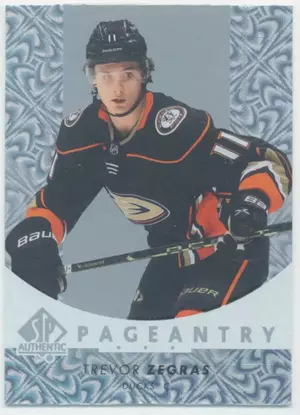 2022-23 SP AUTHENTIC - TREVOR ZEGRAS #P-46 PAGEANTRY