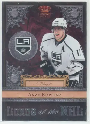 2011-12 PANINI CROWN ROYALE - ANZE KOPITAR #3 LORDS OF THE NHL