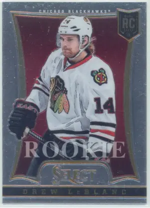 2013-14 PANINI SELECT - DREW LeBLANC #191 ROOKIE