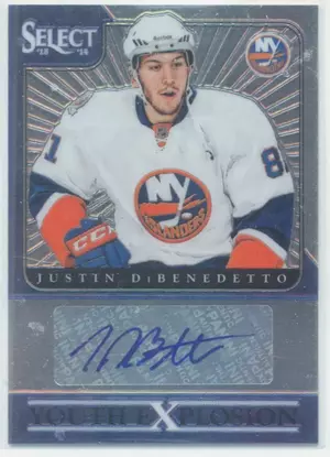 2013-14 PANINI SELECT - JUSTIN DiBENEDETTO #YE-JD YOUTH EXPLOSION