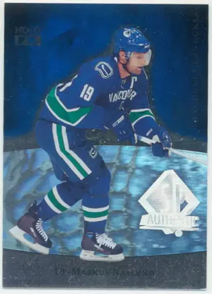 2007-08 SP AUTHENTIC - MARKUS NASLUND #FX18 HOLO FX