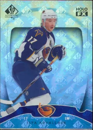 2009-10 SP AUTHENTIC - ILYA KOVALCHUK #FX10 HOLO FX