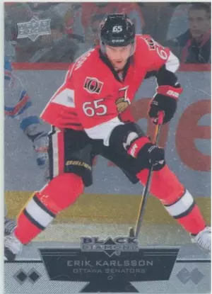 2012-13 BLACK DIAMOND - ERIK KARLSSON #139 DOUBLE DIAMOND