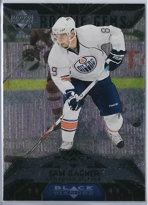 2007-08 Black Diamond (Rookie Gems Quad Diamond) #193 Sam Gagner RC