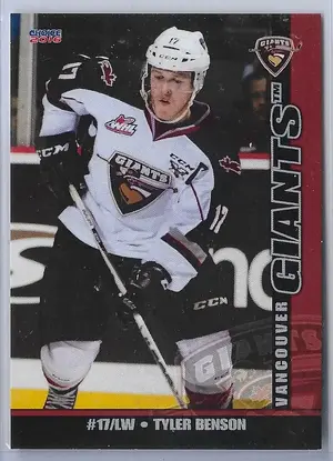 2016 Choice Vancouver Giants #NNO Tyler Benson