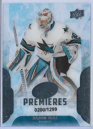 2016-17 Ice (Premieres) #129 Aaron Dell RC (0200/1299)