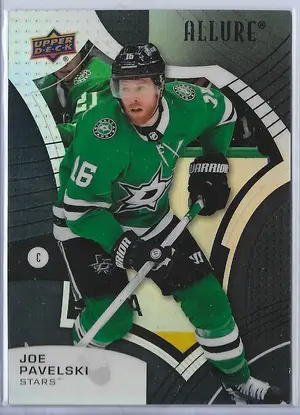 2021-22 Allure Black Rainbow #74 Joe Pavelski