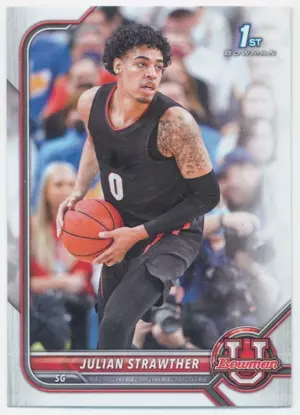 2021-22 Bowman University - Julian Strawther #43