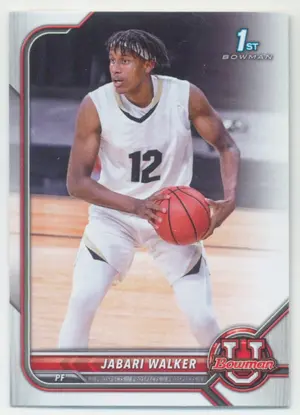 2021-22 Bowman University - Jabari Walker #60