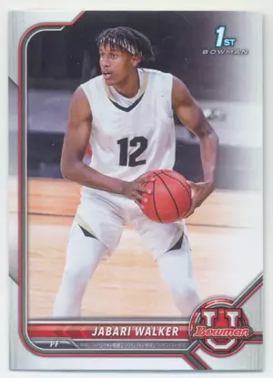 2021-22 Bowman University - Jabari Walker #60