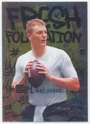 2021 Skybox Metal Universe Champions - Mac Jones #FF27 Fresh Foundation