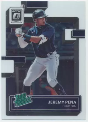 2022 Panini Donruss Optic - Jeremy Pena #RP-23 Rated Prospect
