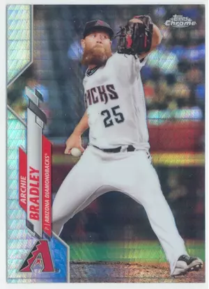 2020 Topps Chrome - Archie Bradley #14 Prism Refractor Parallel