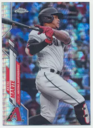 2020 Topps Chrome - Ketel Marte #151 Prism Refractor Parallel