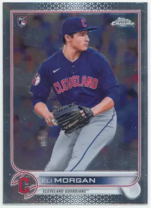 2022 Topps Chrome - Eli Morgan #62 RC