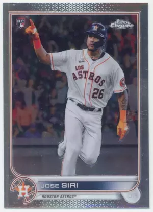2022 Topps Chrome - Jose Siri #204 RC