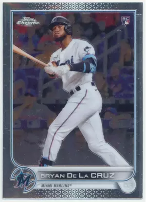 2022 Topps Chrome - Bryan De La Cruz #216 RC